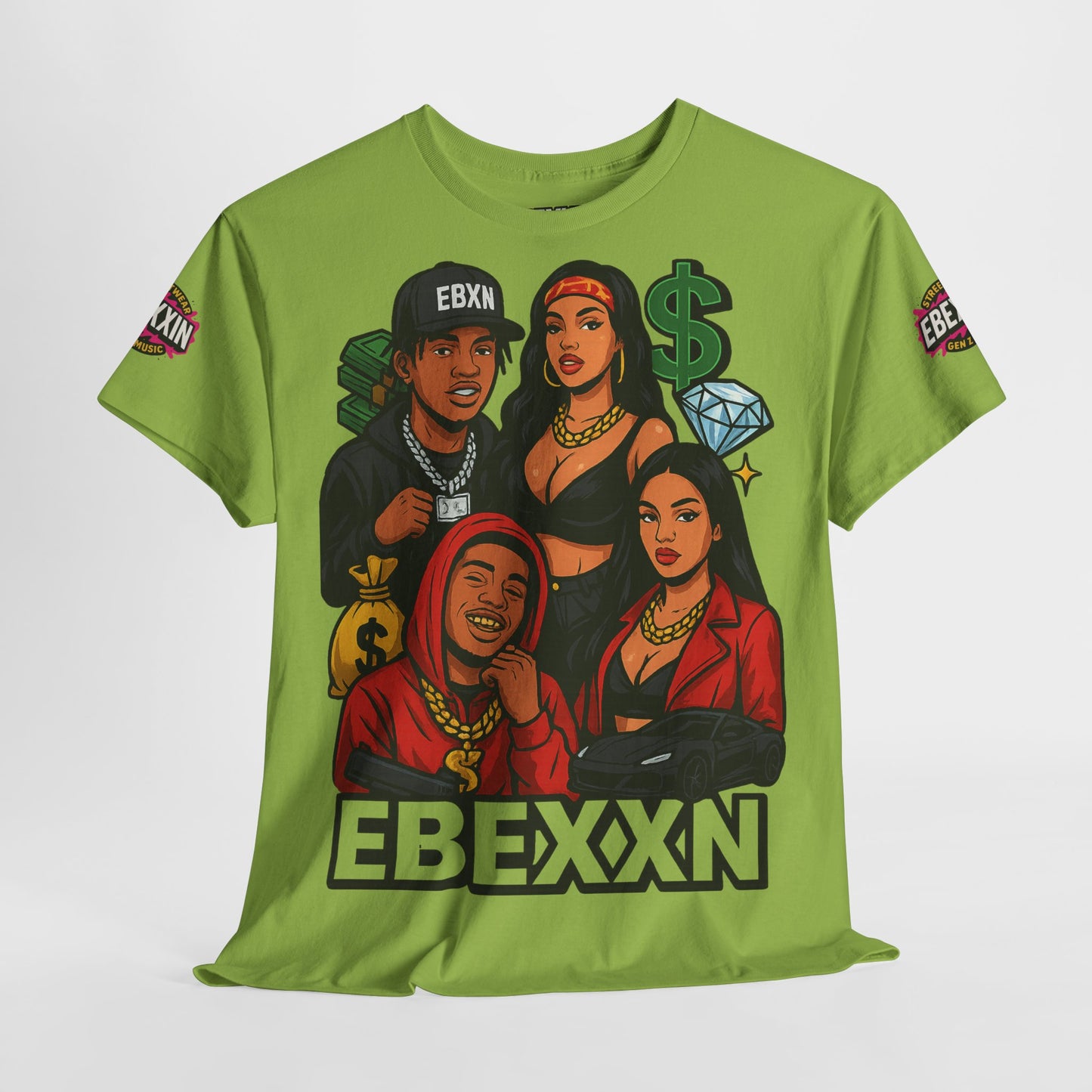eBexxin - Stylish Unisex Hip Hop Fashion t-shirt