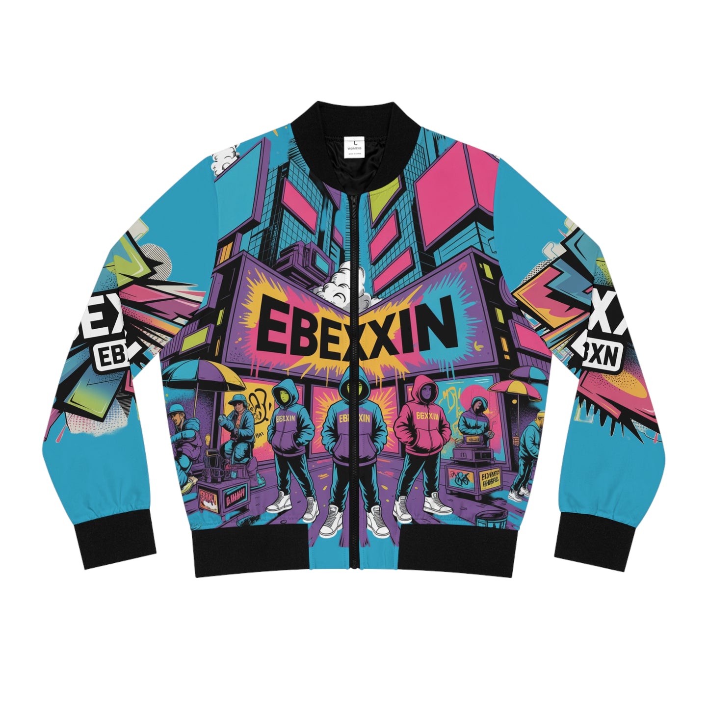 eBexxin - Urban Streetwear Bomber Jacket