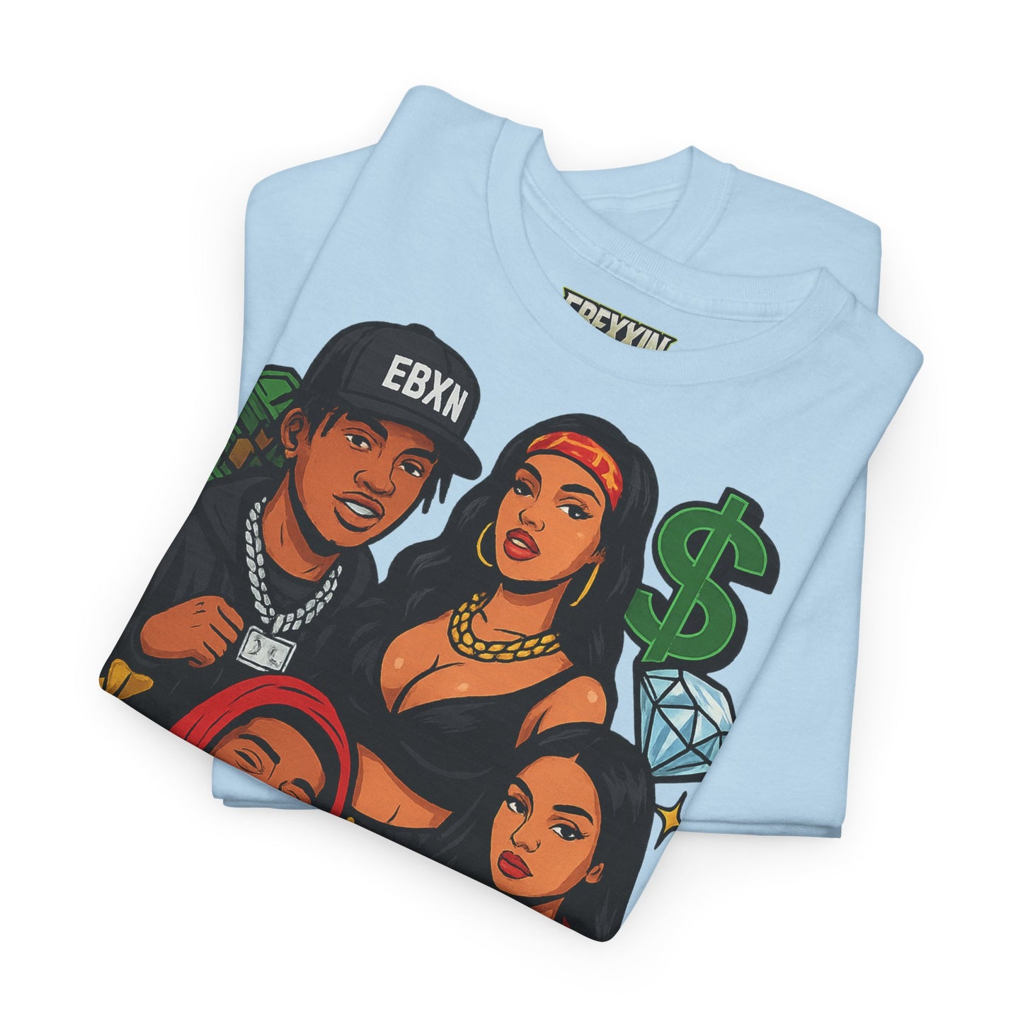 eBexxin - Stylish Unisex Hip Hop Fashion t-shirt