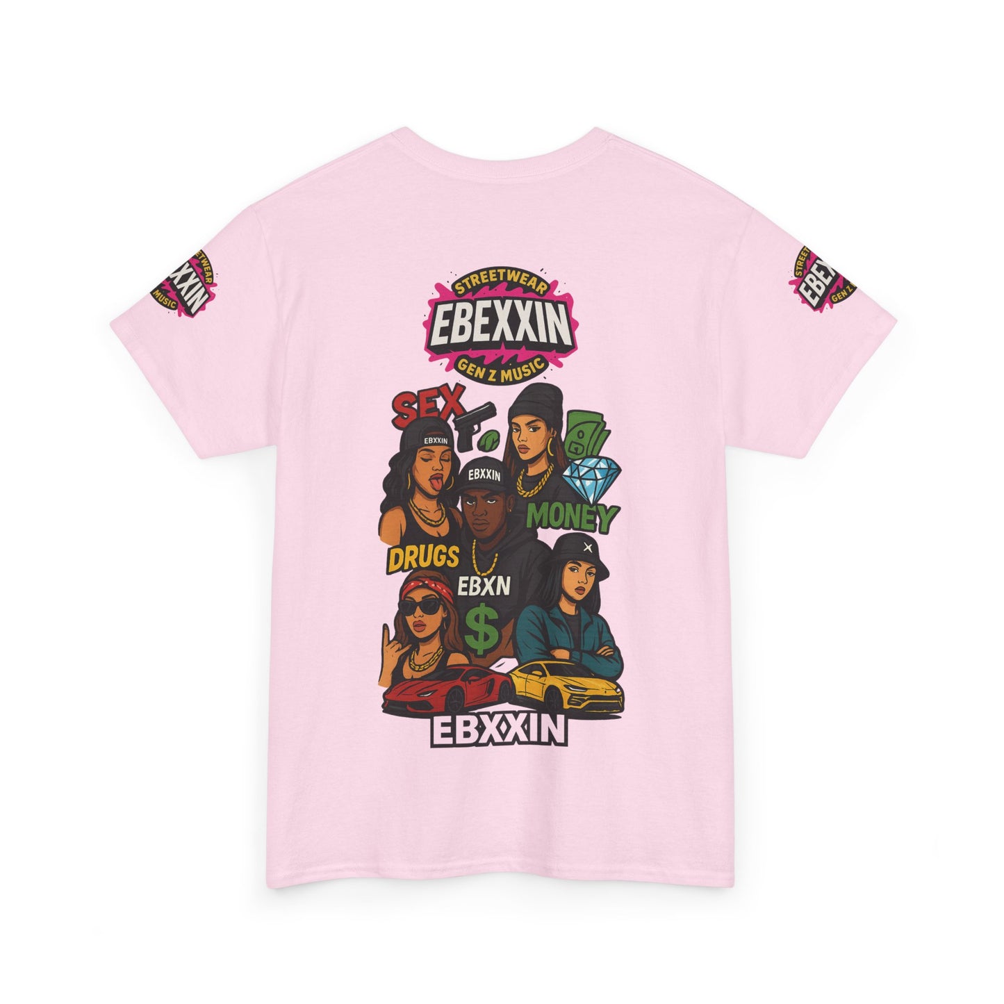 eBexxin - Stylish Unisex Hip Hop Fashion t-shirt