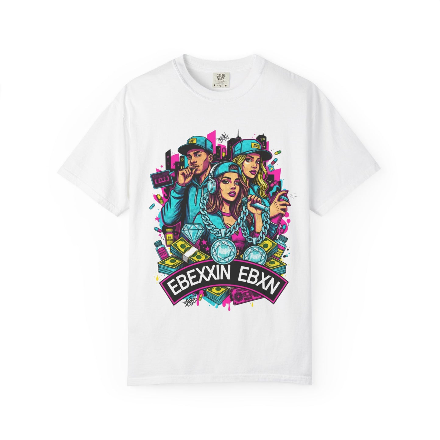 eBexxin Neon Streets Tee
