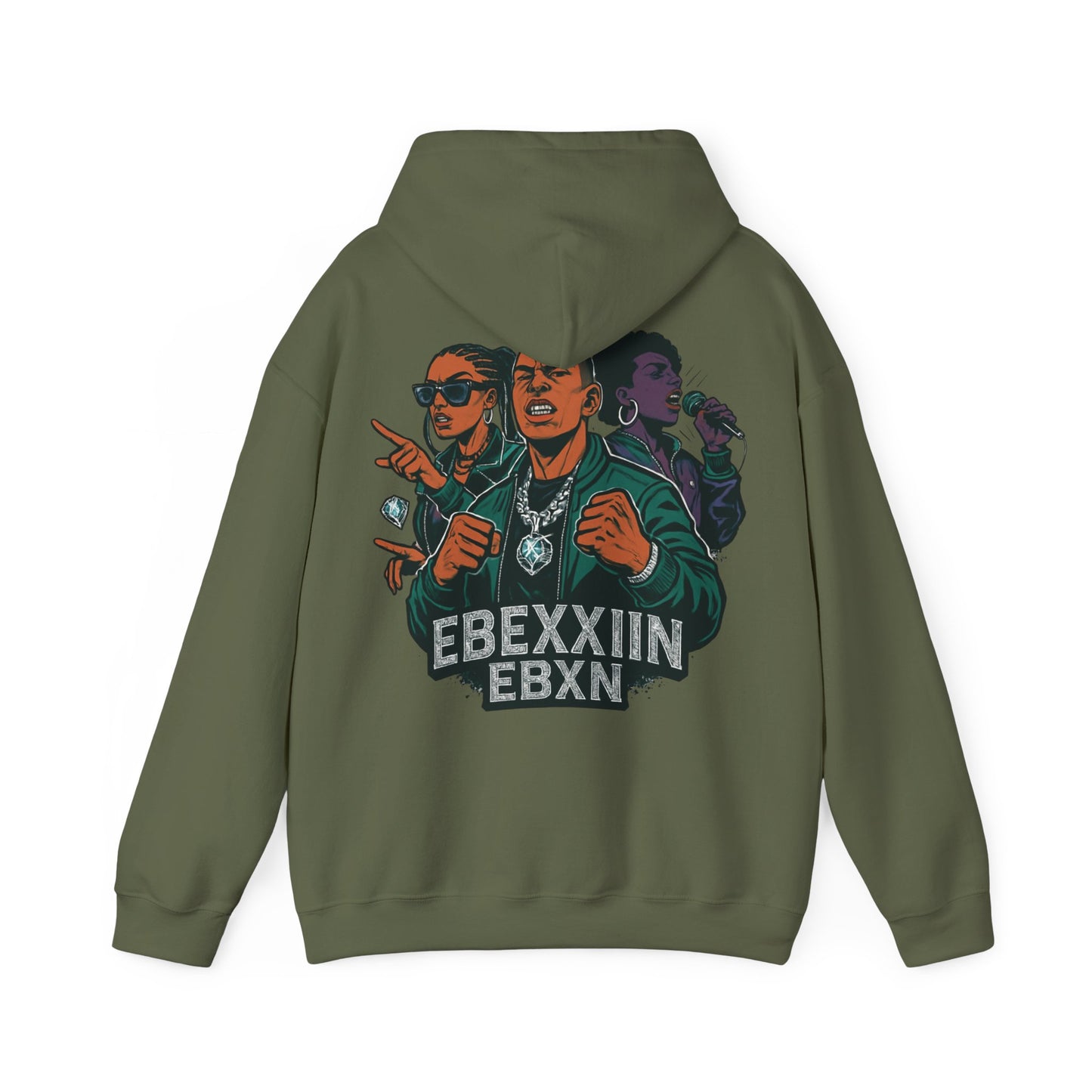 eBexxin - Unisex Hooded Sweatshirt
