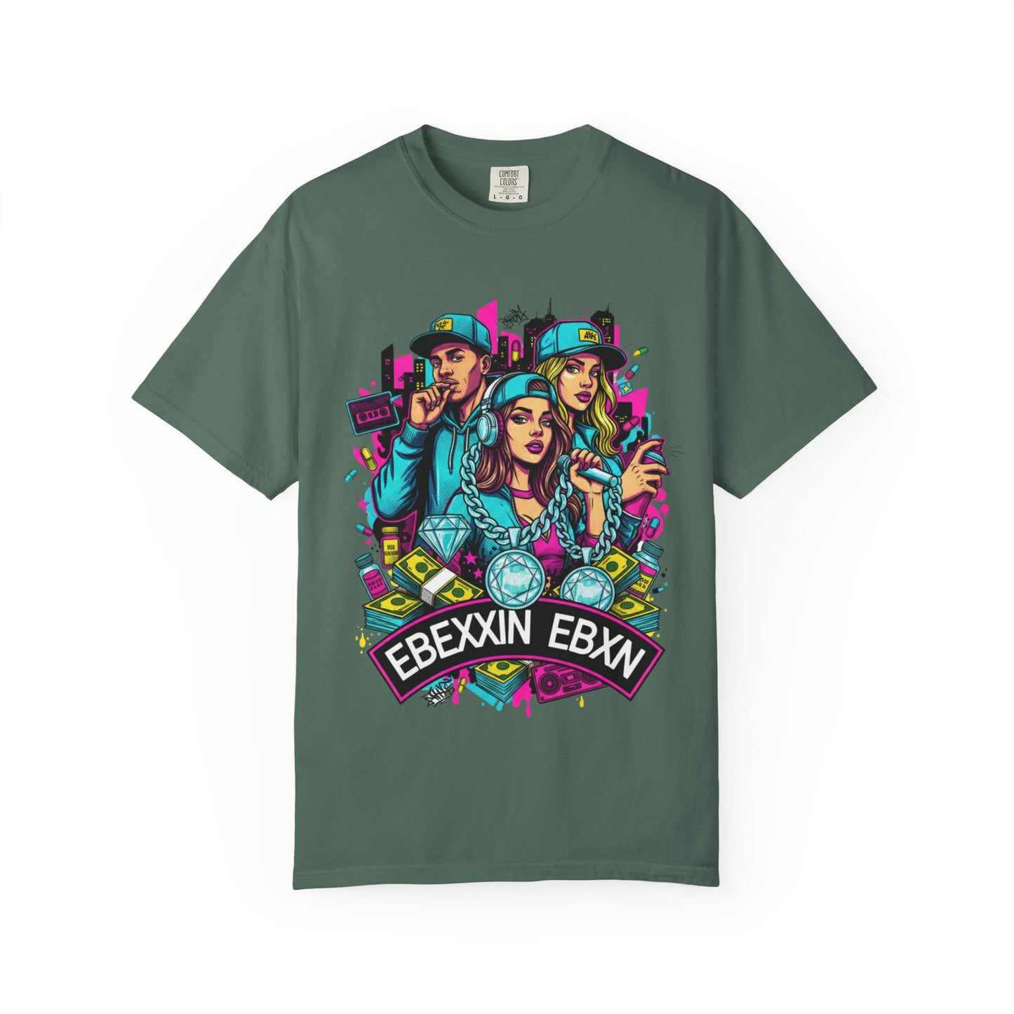 eBexxin Neon Streets Tee