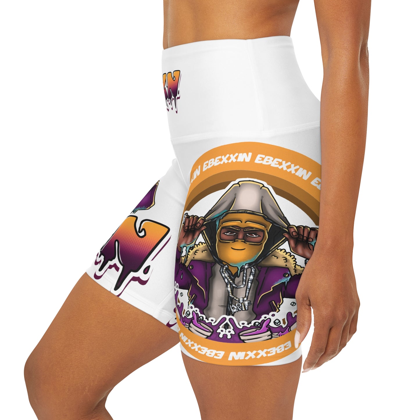 High Waisted Yoga Shorts