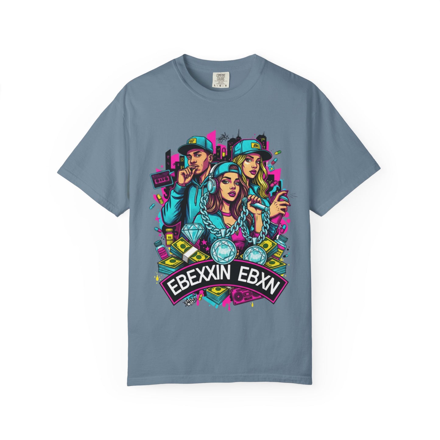 eBexxin Neon Streets Tee