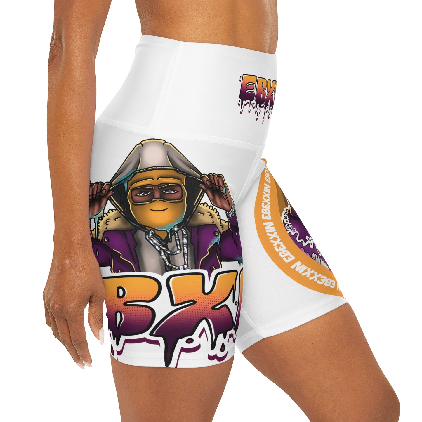 High Waisted Yoga Shorts