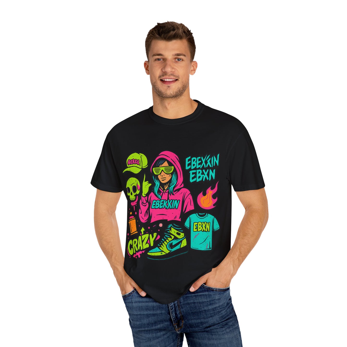 eBexxin - Urban Graphic T-Shirt