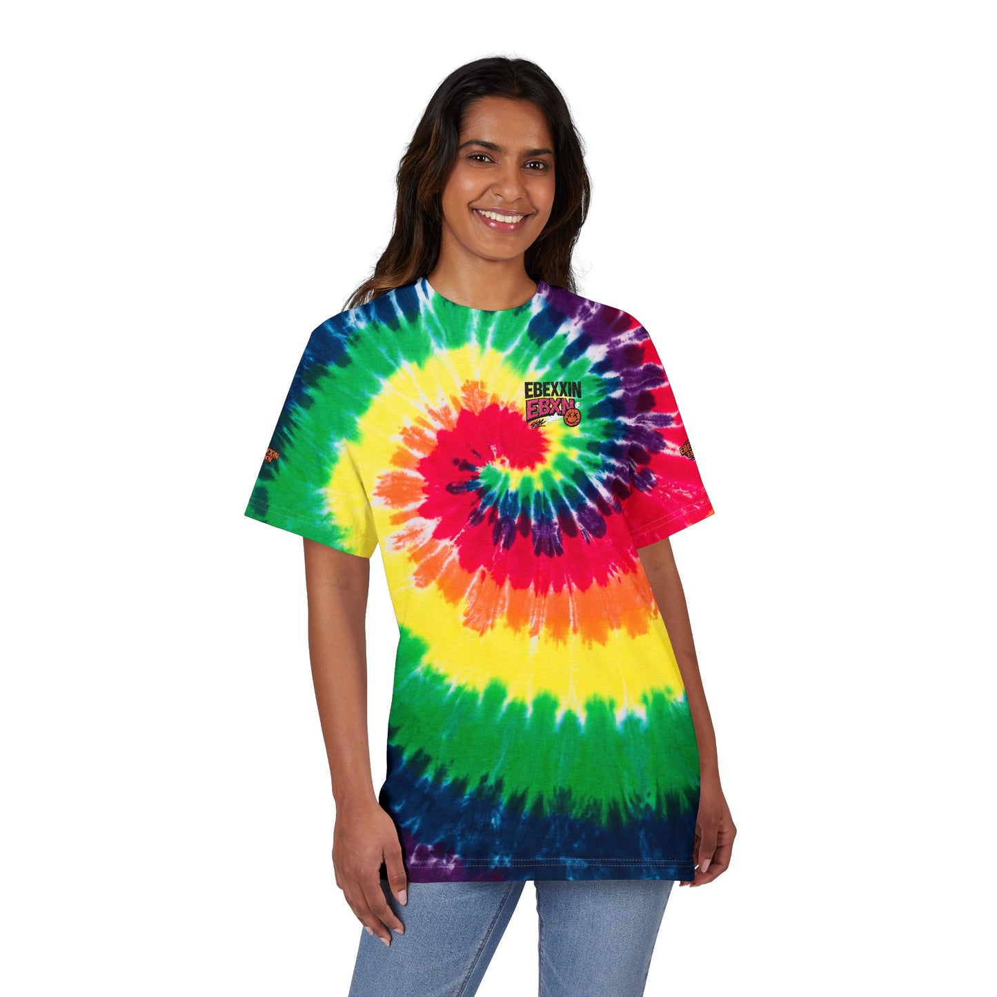 eBexxin - Oversized Tie-Dye T-Shirt