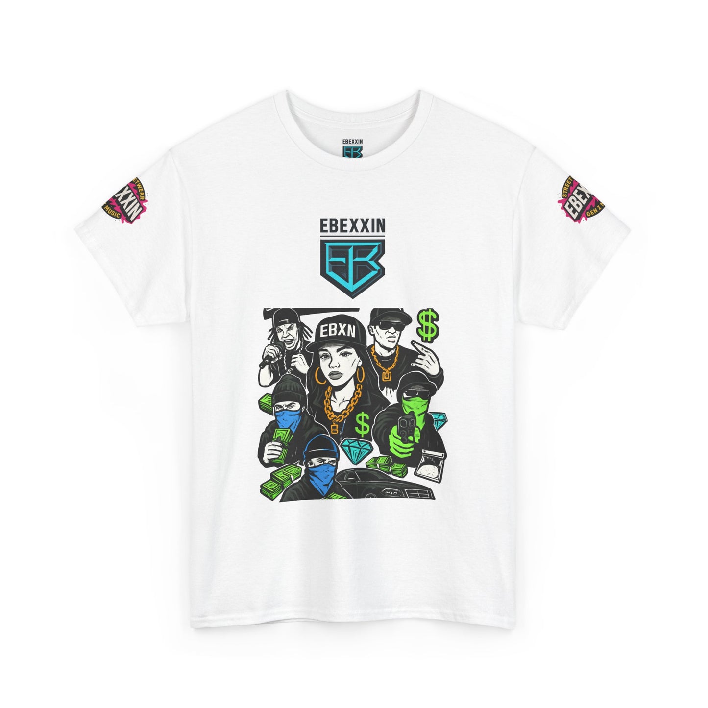 eBexxin - Street Art Graphic t-Shirt