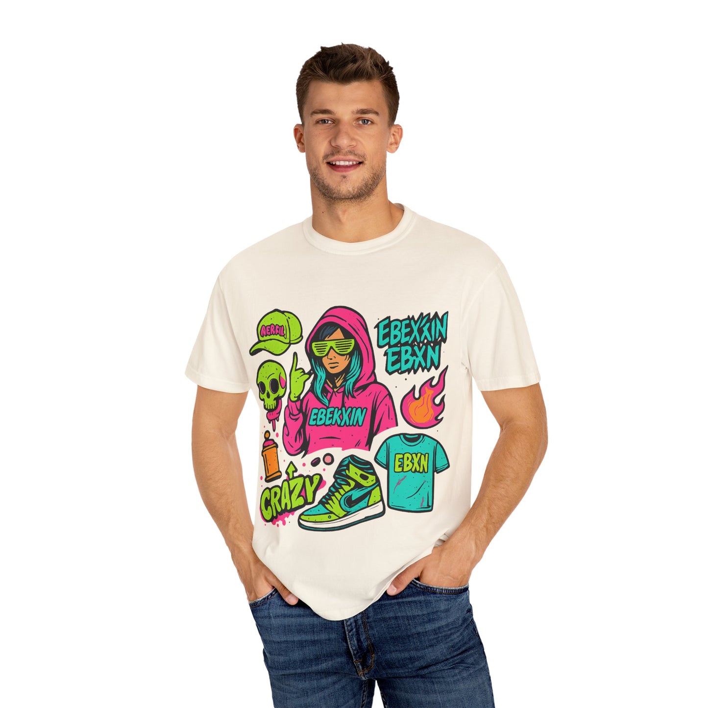 eBexxin - Urban Graphic T-Shirt