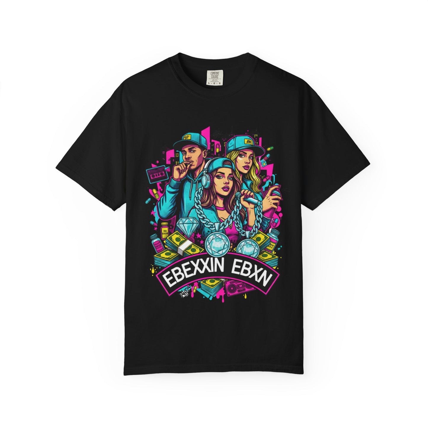 eBexxin Neon Streets Tee