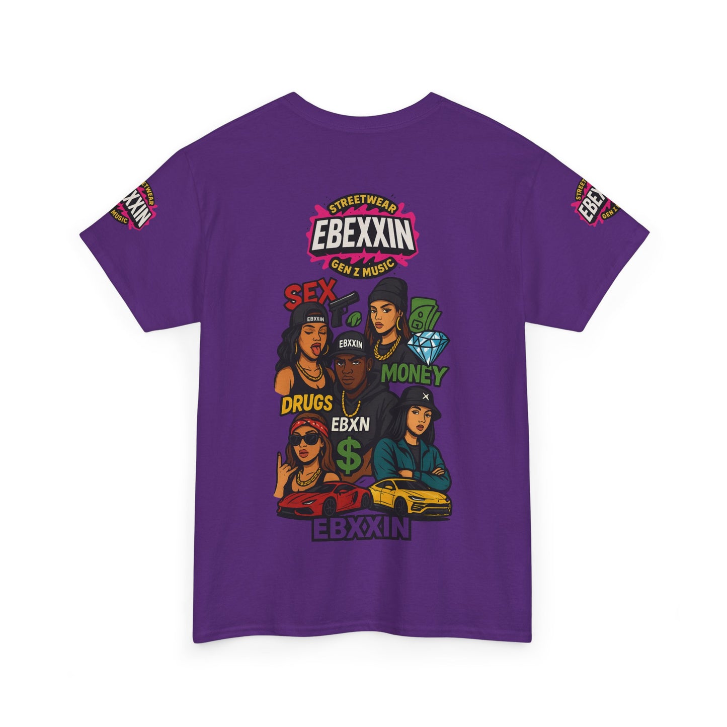 eBexxin - Stylish Unisex Hip Hop Fashion t-shirt