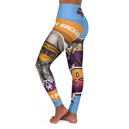 High Waisted Yoga Leggings (AOP)