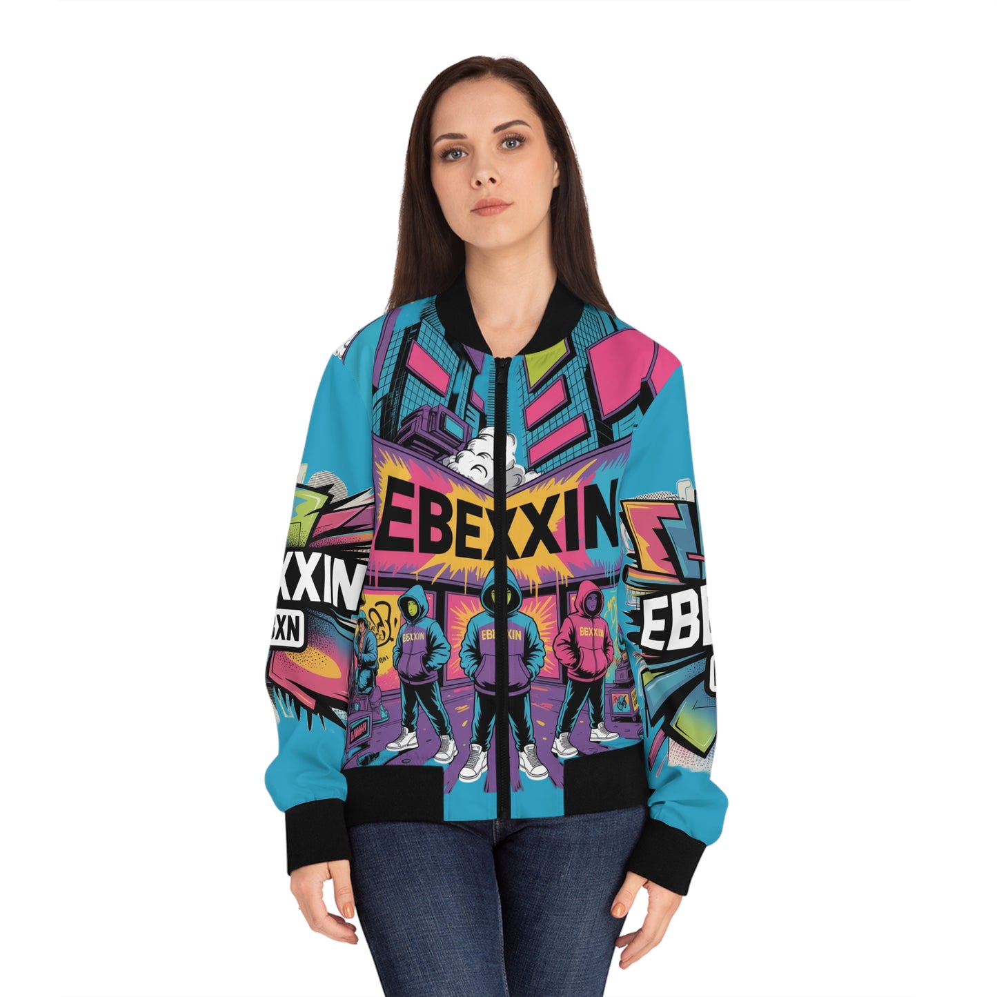 eBexxin - Urban Streetwear Bomber Jacket