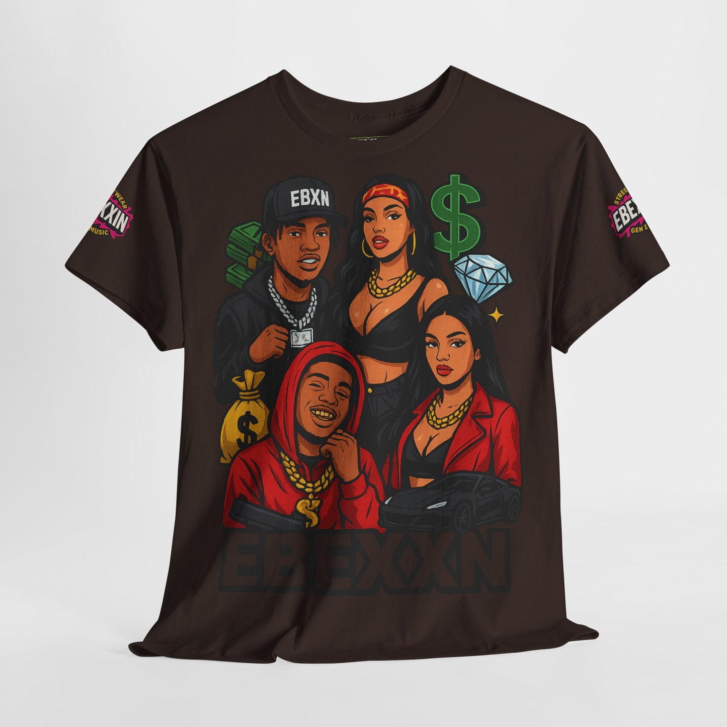 eBexxin - Stylish Unisex Hip Hop Fashion t-shirt
