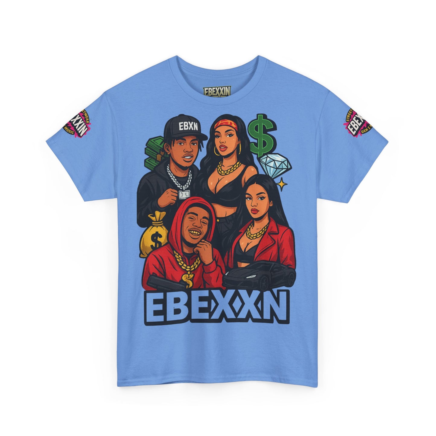 eBexxin - Stylish Unisex Hip Hop Fashion t-shirt