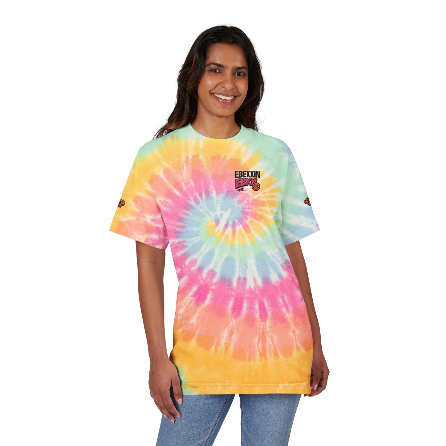 eBexxin - Oversized Tie-Dye T-Shirt