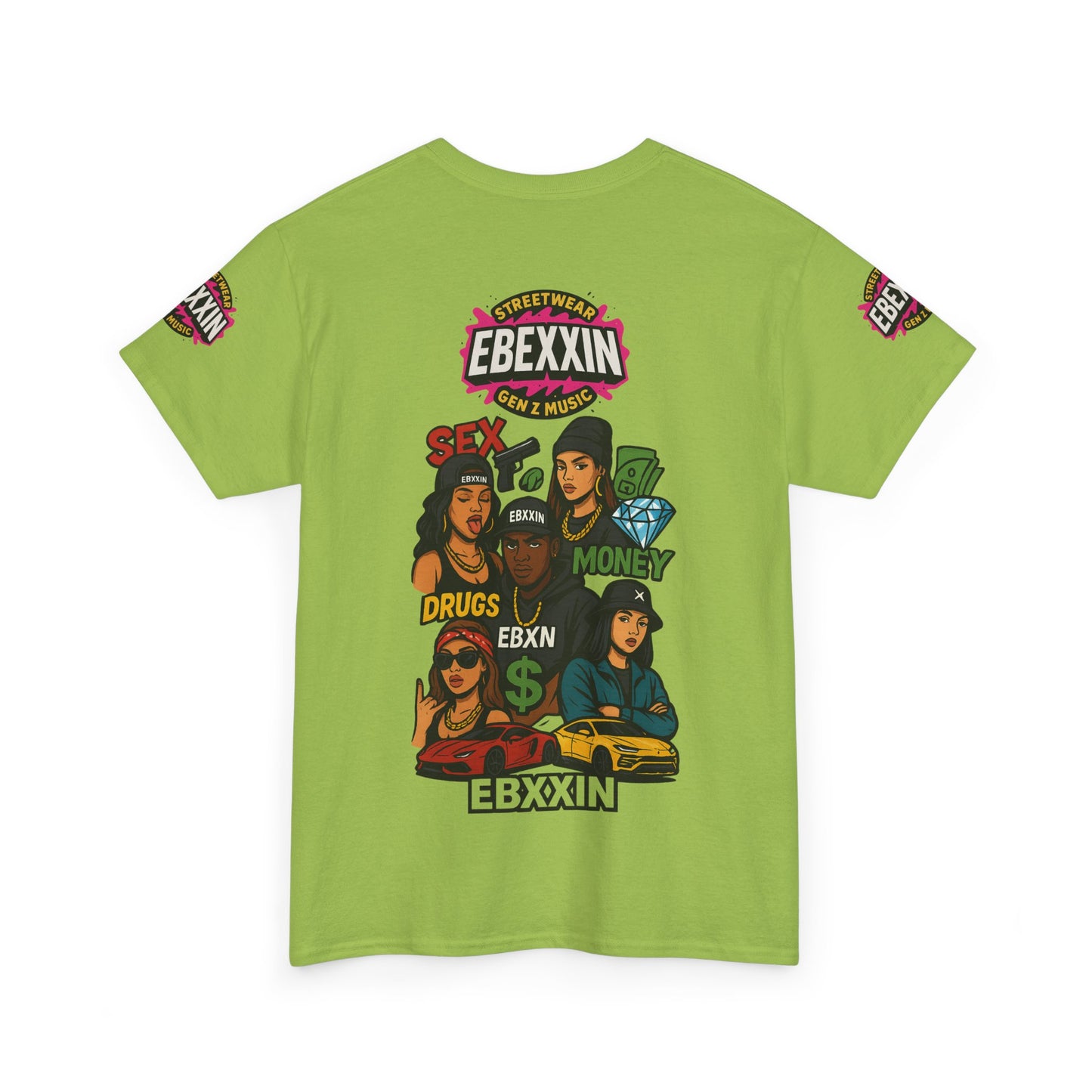 eBexxin - Stylish Unisex Hip Hop Fashion t-shirt