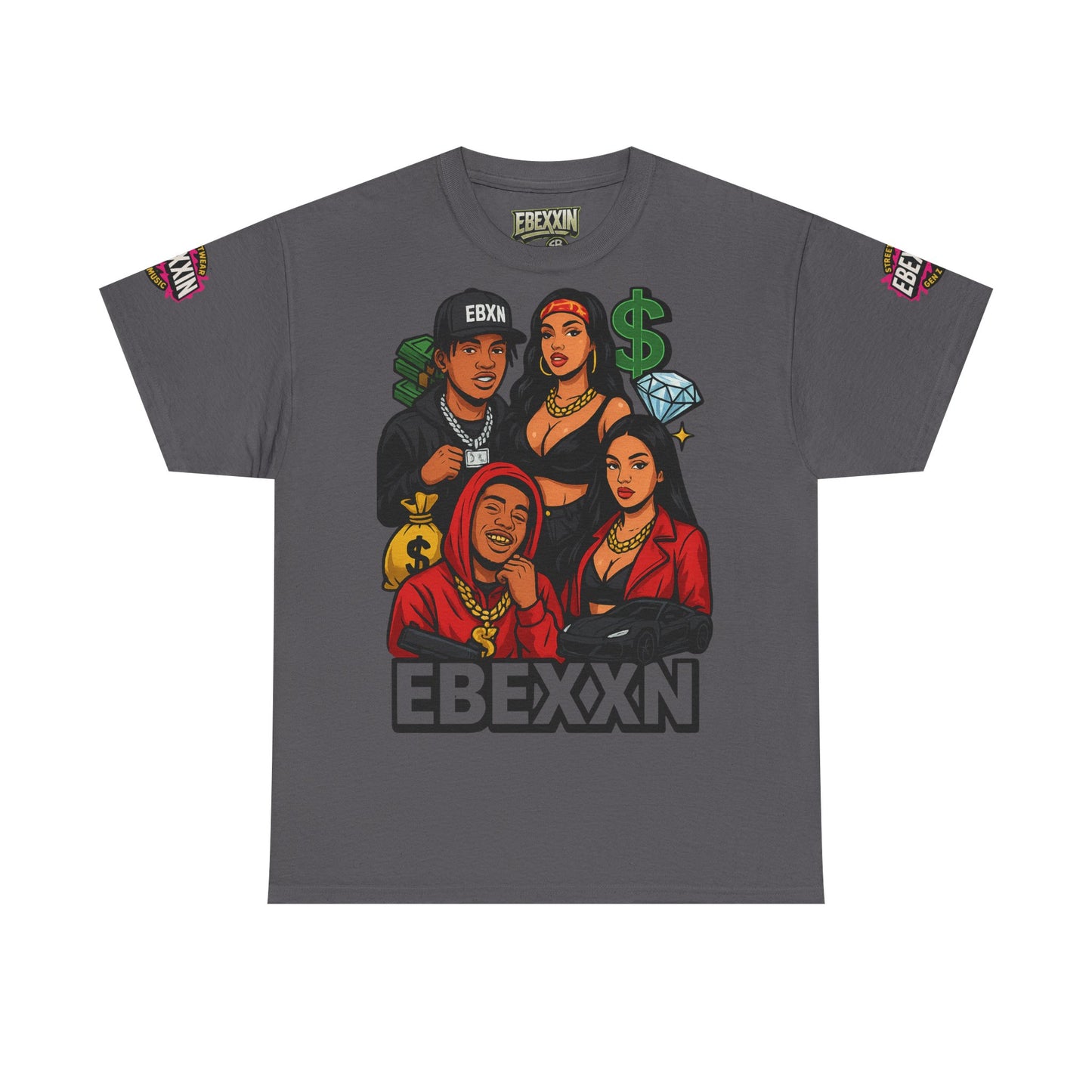 eBexxin - Stylish Unisex Hip Hop Fashion t-shirt