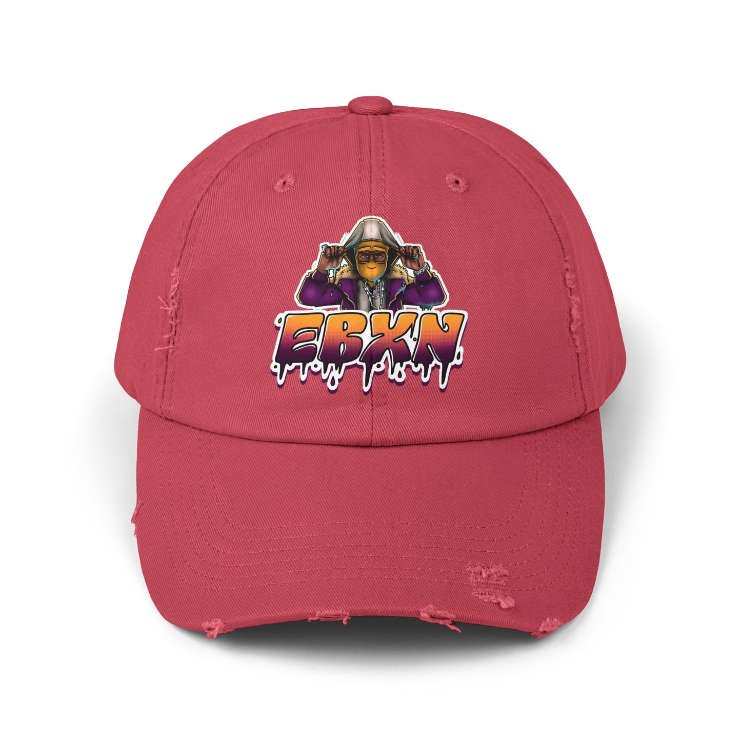 Unisex Distressed Cap