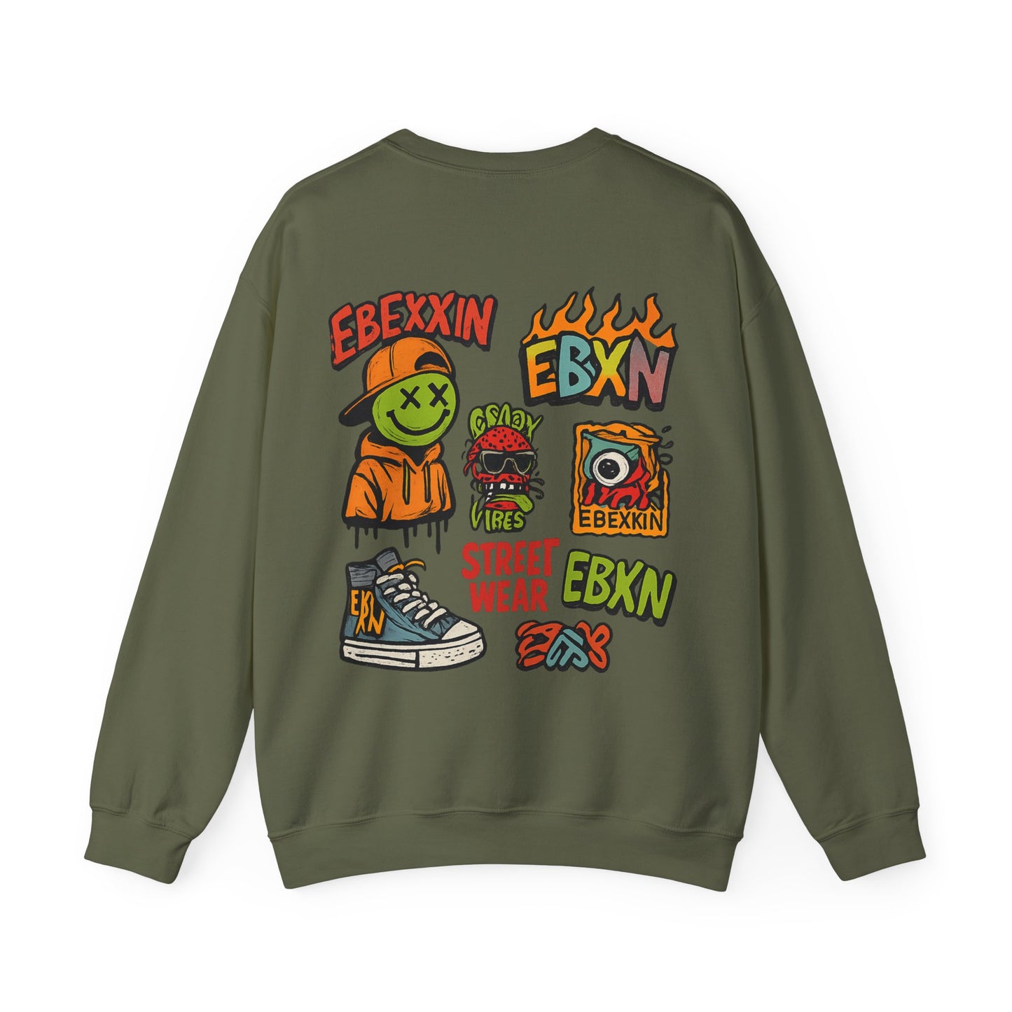 eBexxin Urban Crew Sweatshirt
