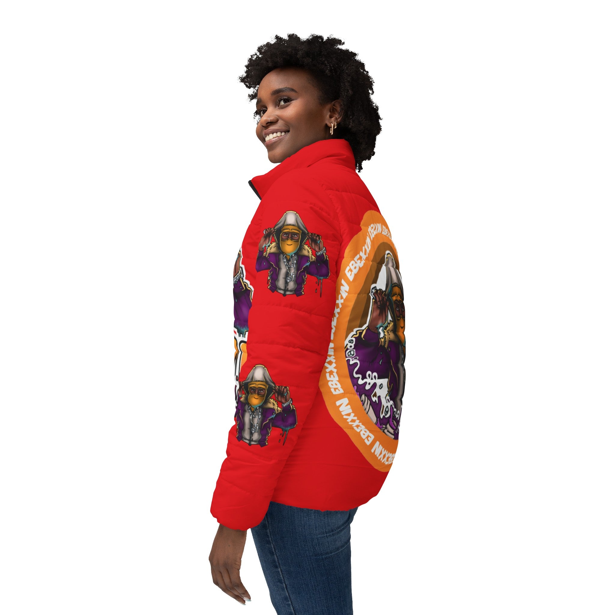 UNISEX’S Puffer Jacket (AOP)