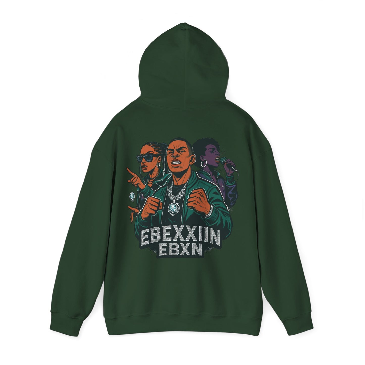 eBexxin - Unisex Hooded Sweatshirt