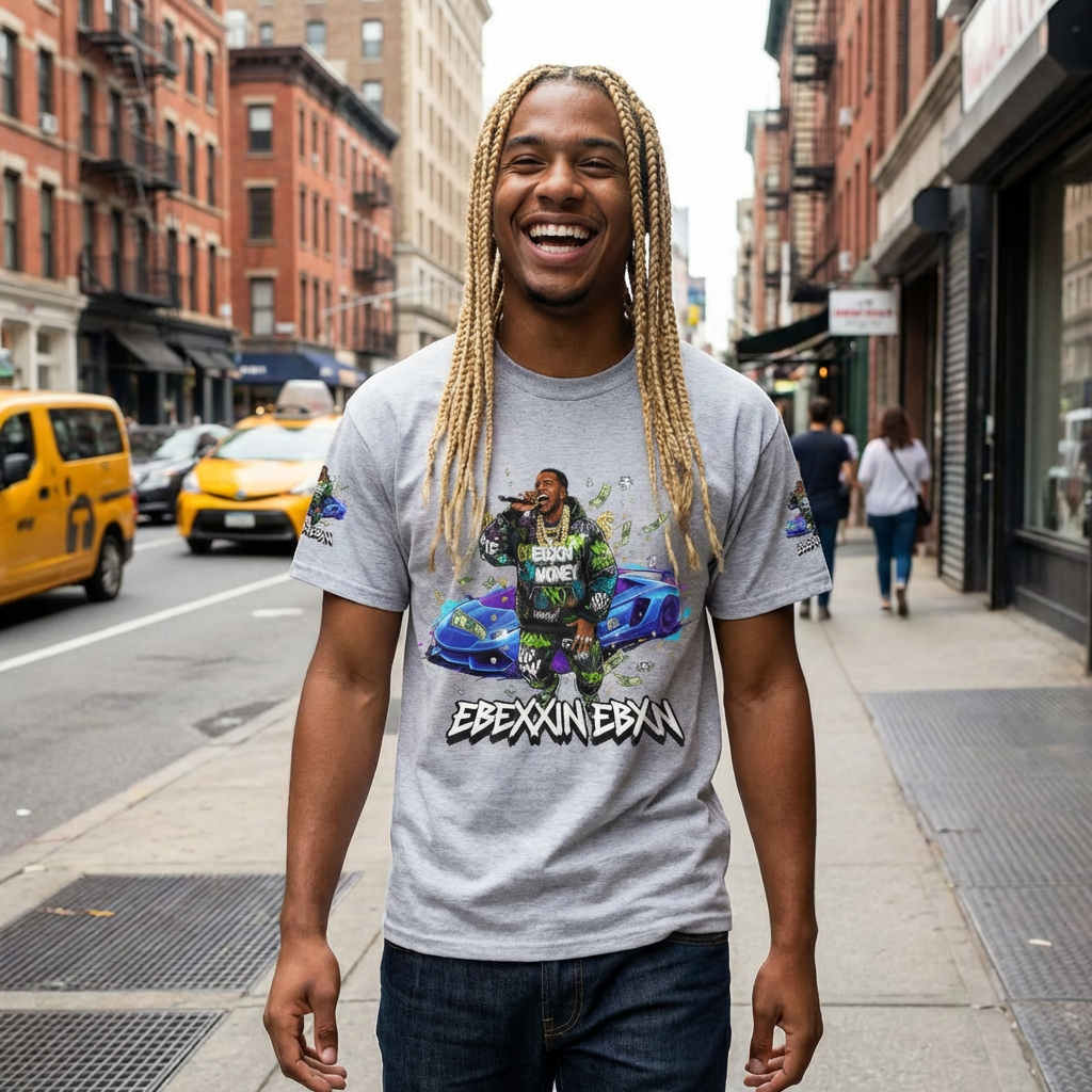 eBexxin Hustle Scene Tee