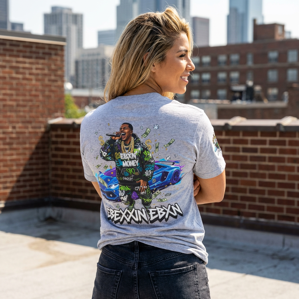 eBexxin Hustle Scene Tee