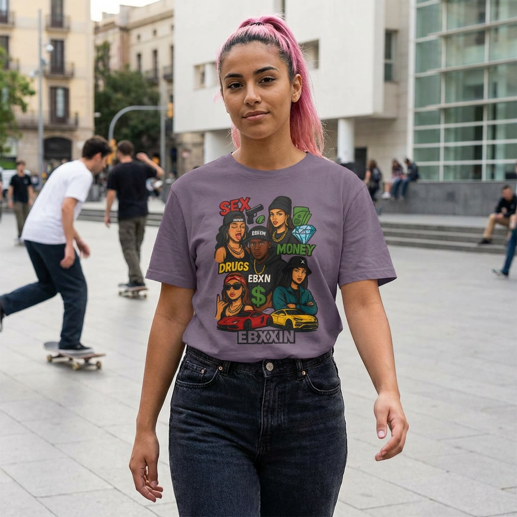 eBexxin Oversize Authority Tee
