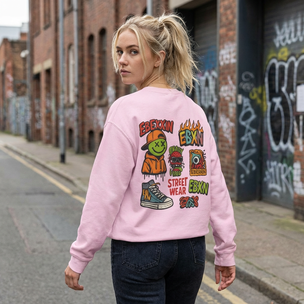 eBexxin Urban Crew Sweatshirt