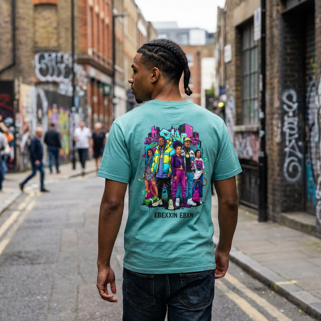 eBexxin Street Crew Tee