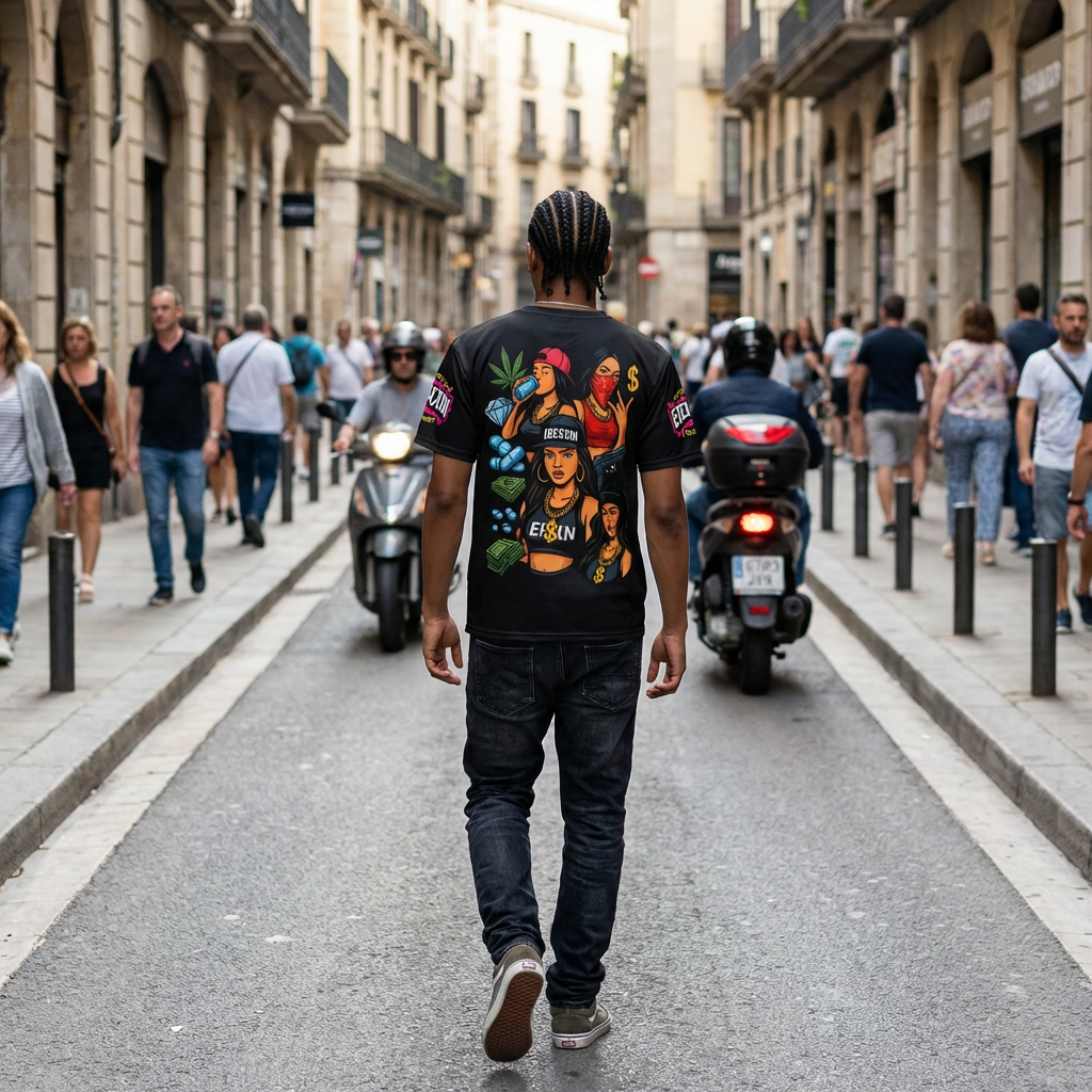 eBexxin Street Motion Tee