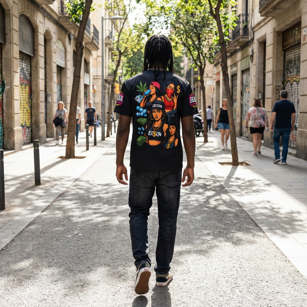 eBexxin Street Motion Tee
