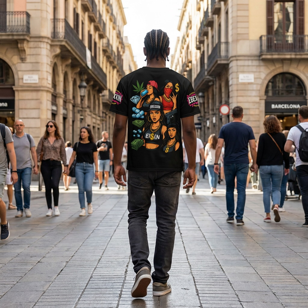 eBexxin Street Motion Tee