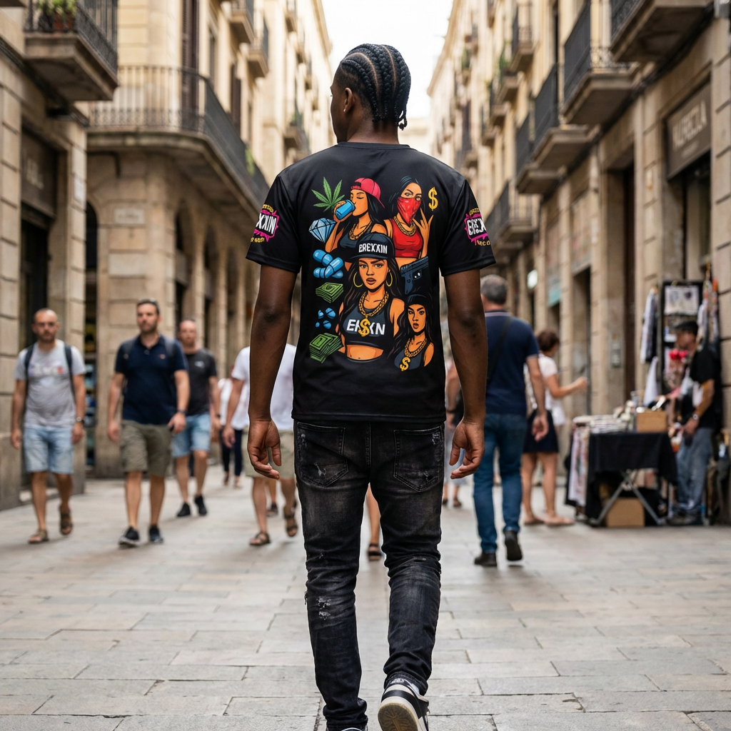 eBexxin Street Motion Tee