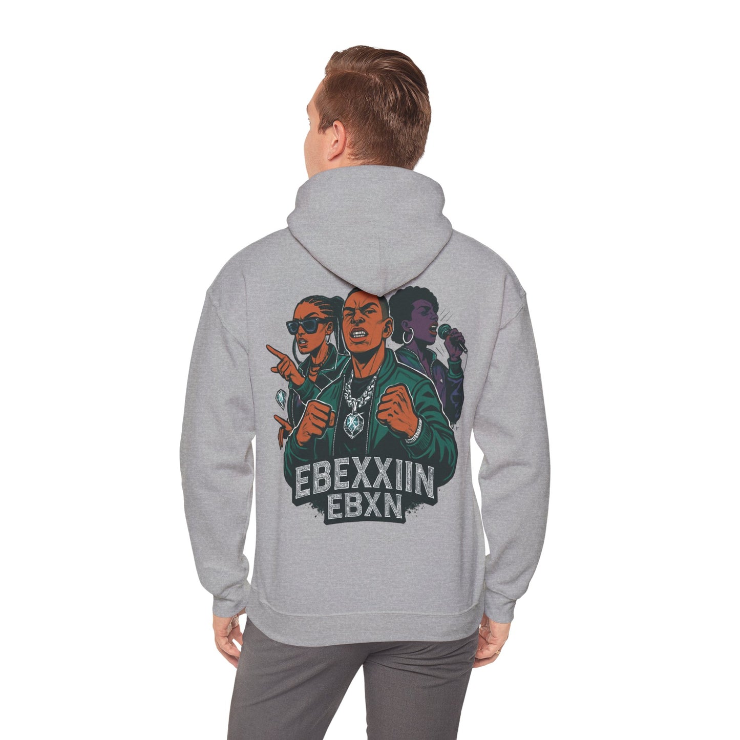eBexxin - Unisex Hooded Sweatshirt