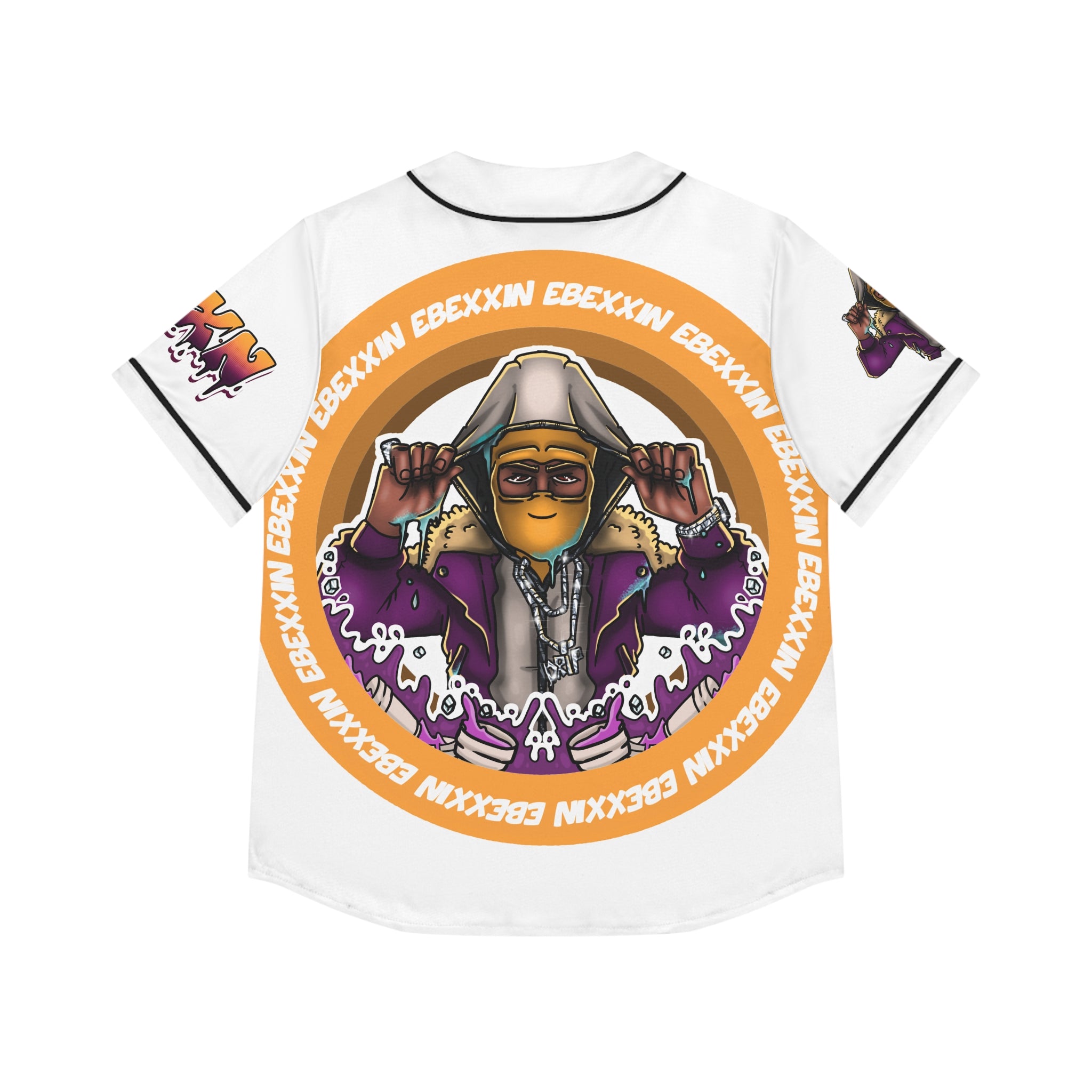 Women's Baseball Jersey (AOP)
