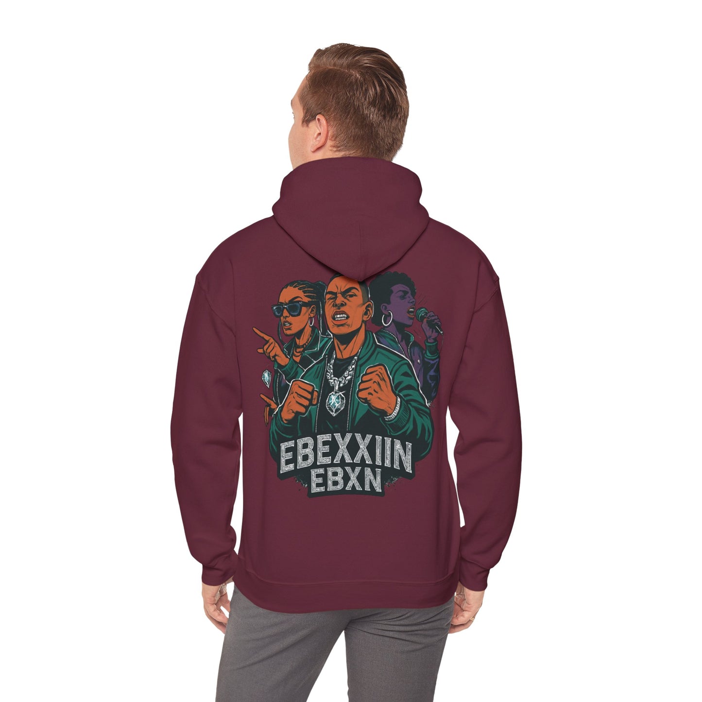 eBexxin - Unisex Hooded Sweatshirt