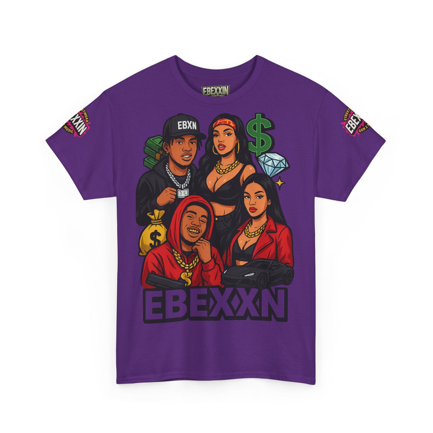 eBexxin - Stylish Unisex Hip Hop Fashion t-shirt