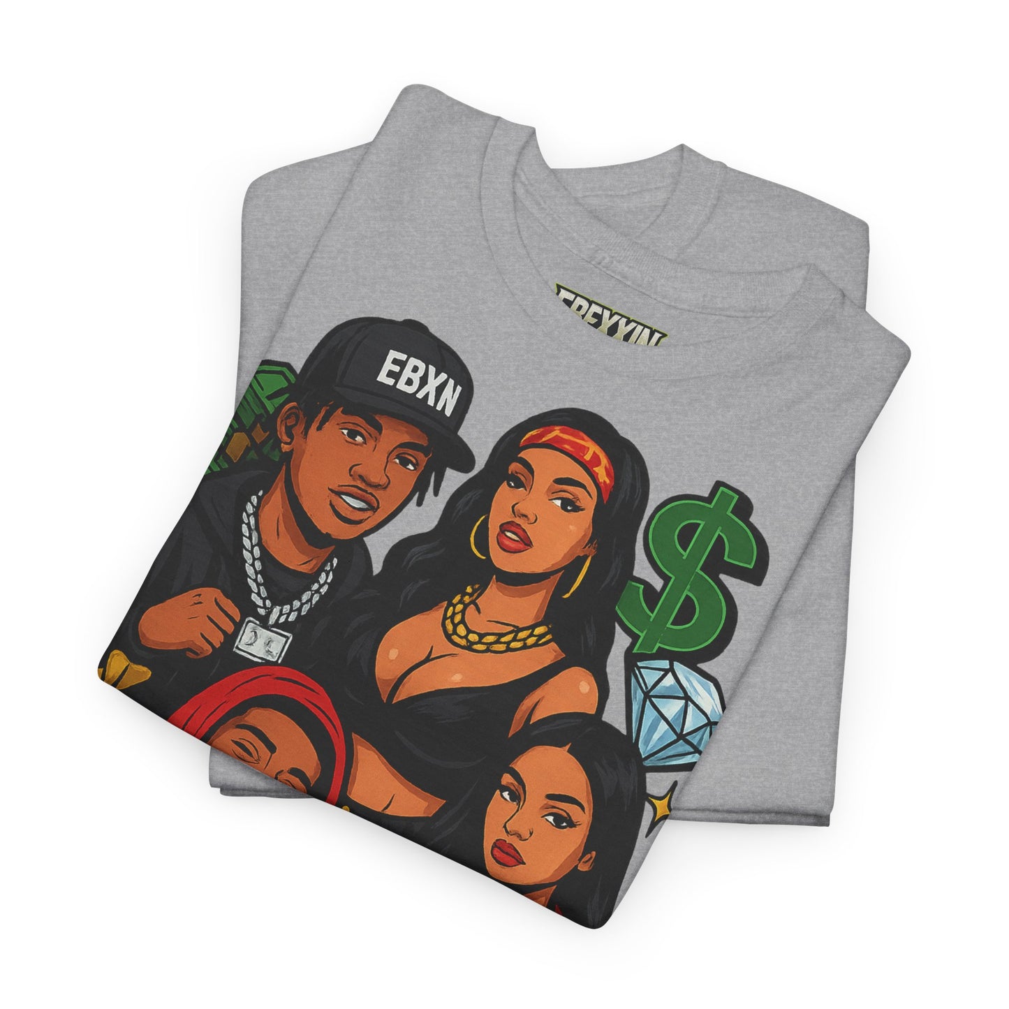 eBexxin - Stylish Unisex Hip Hop Fashion t-shirt
