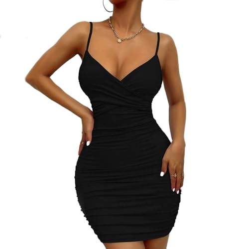 EBXN Vestido de Las Mujeres Sin Mangas
