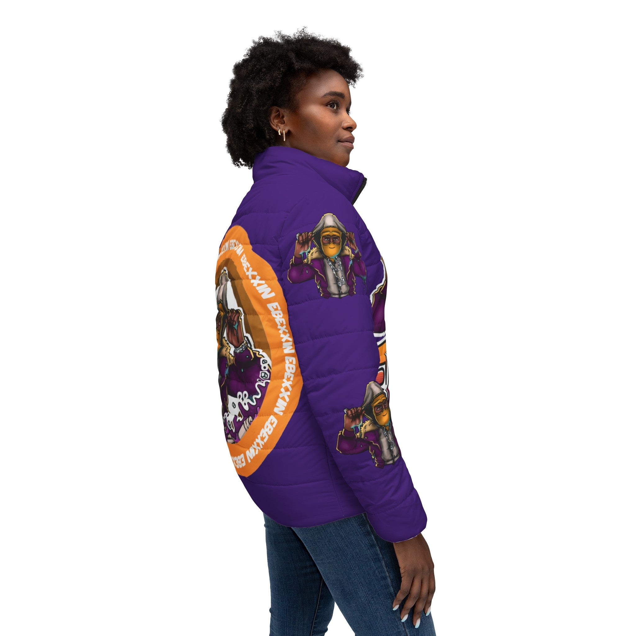UNISEX’S Puffer Jacket (AOP)