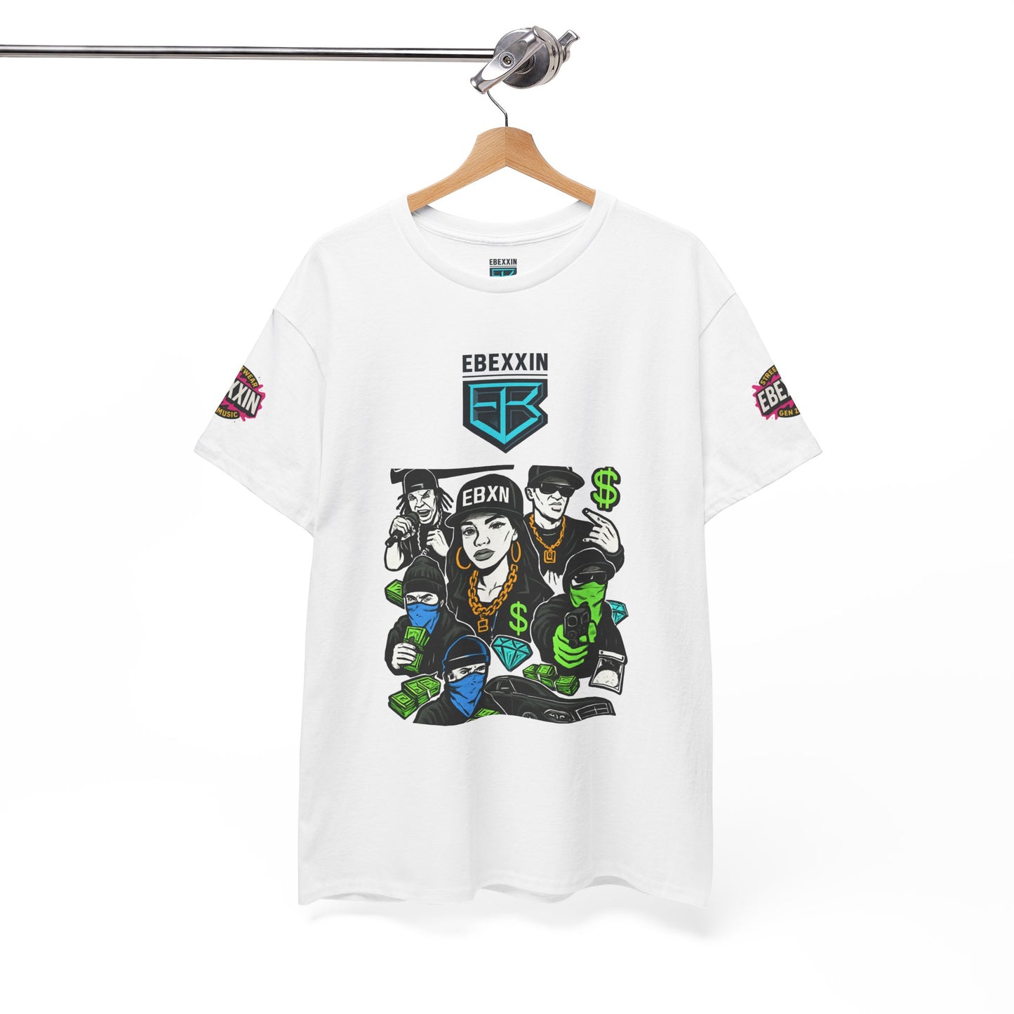 eBexxin - Street Art Graphic t-Shirt