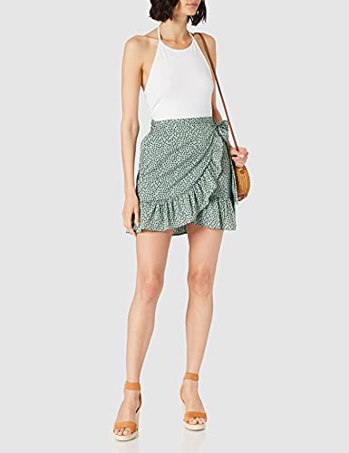 EBXN Wrap Skirt Wvn Noos Falda para Mujer