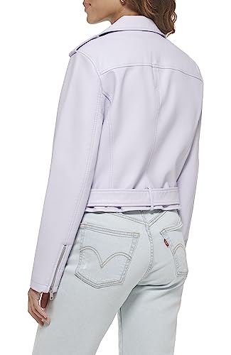 EBXN Women's Belted Faux Leather