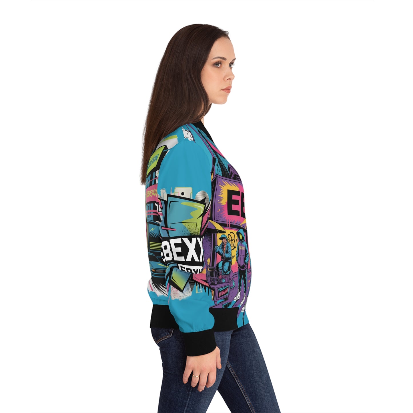 eBexxin - Urban Streetwear Bomber Jacket