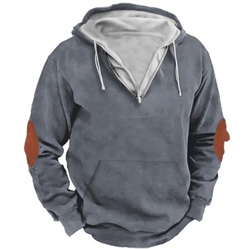EBXN Camiseta de manga larga para hombre