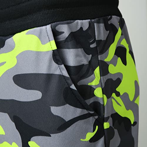 EBXN Pantalones cargo de cintura elástica