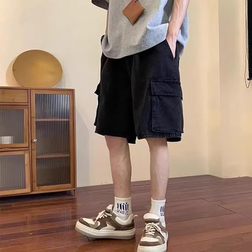 Baggy Jeans Shorts Men